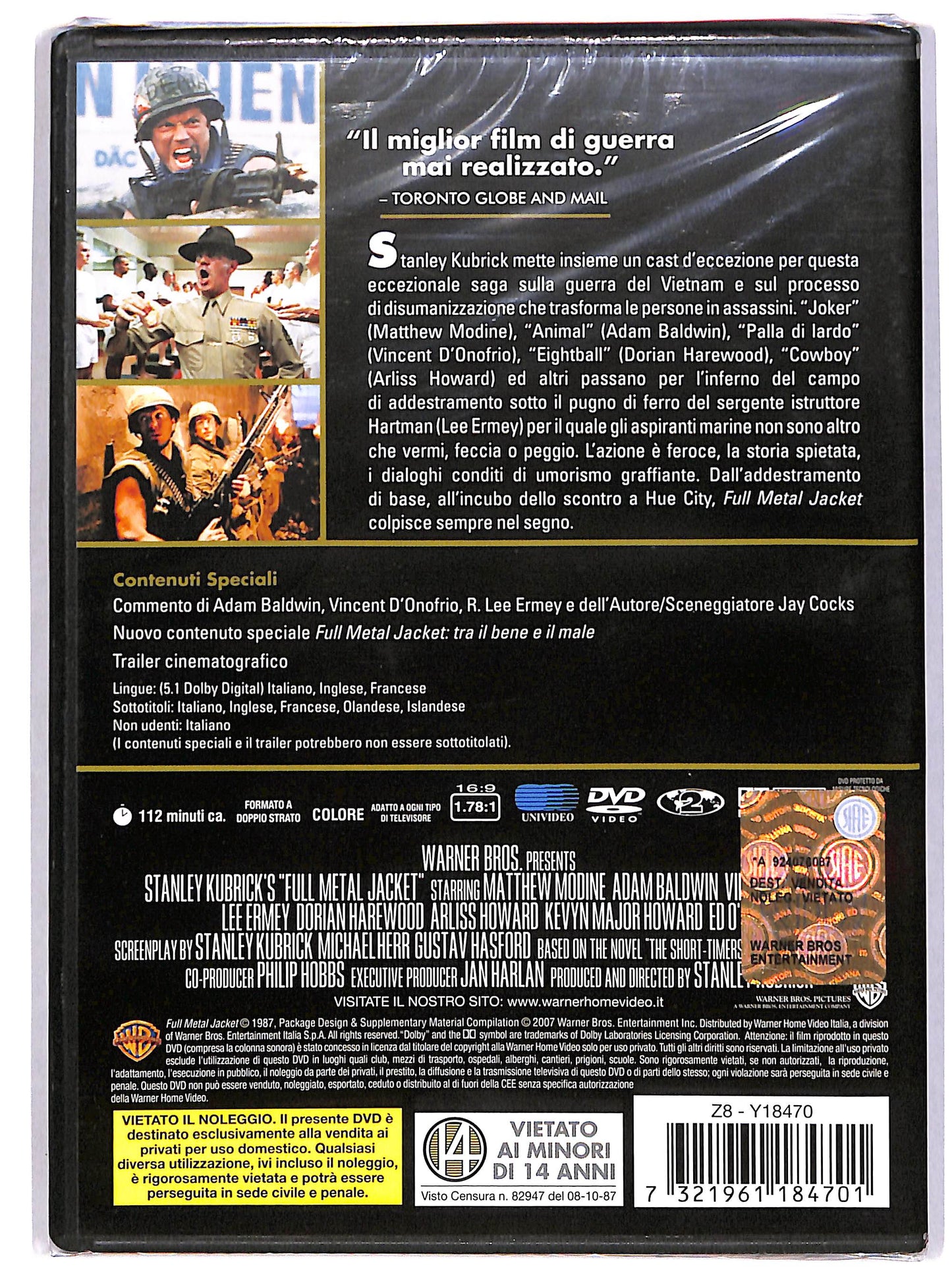 EBOND full metal jacket DVD DB785901