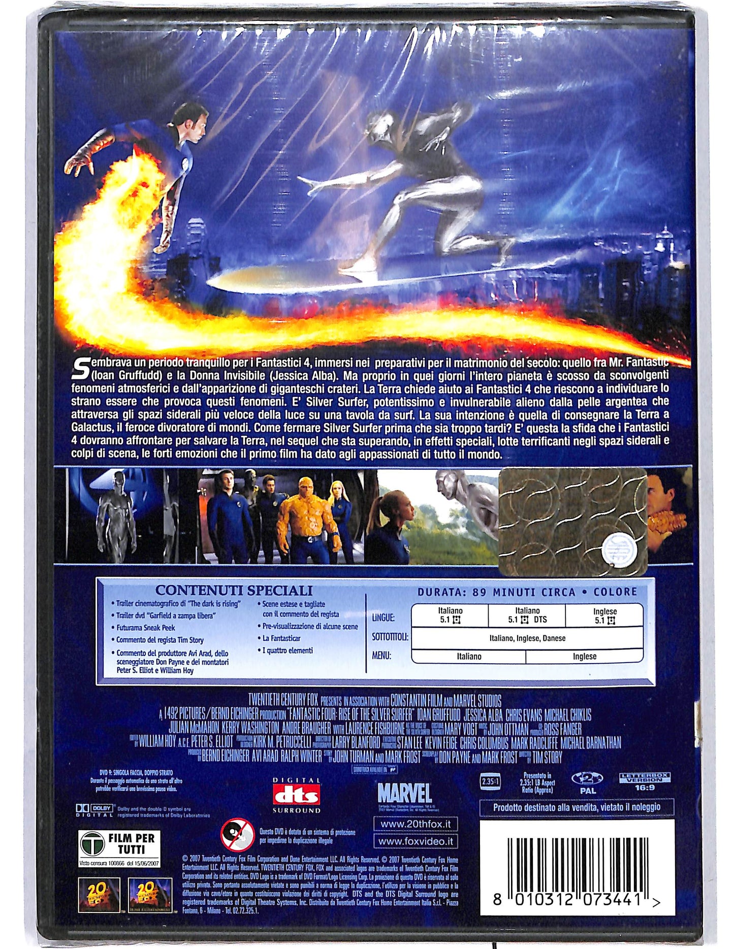 EBOND I fantastici 4 e Silver Surfer DVD DB785939