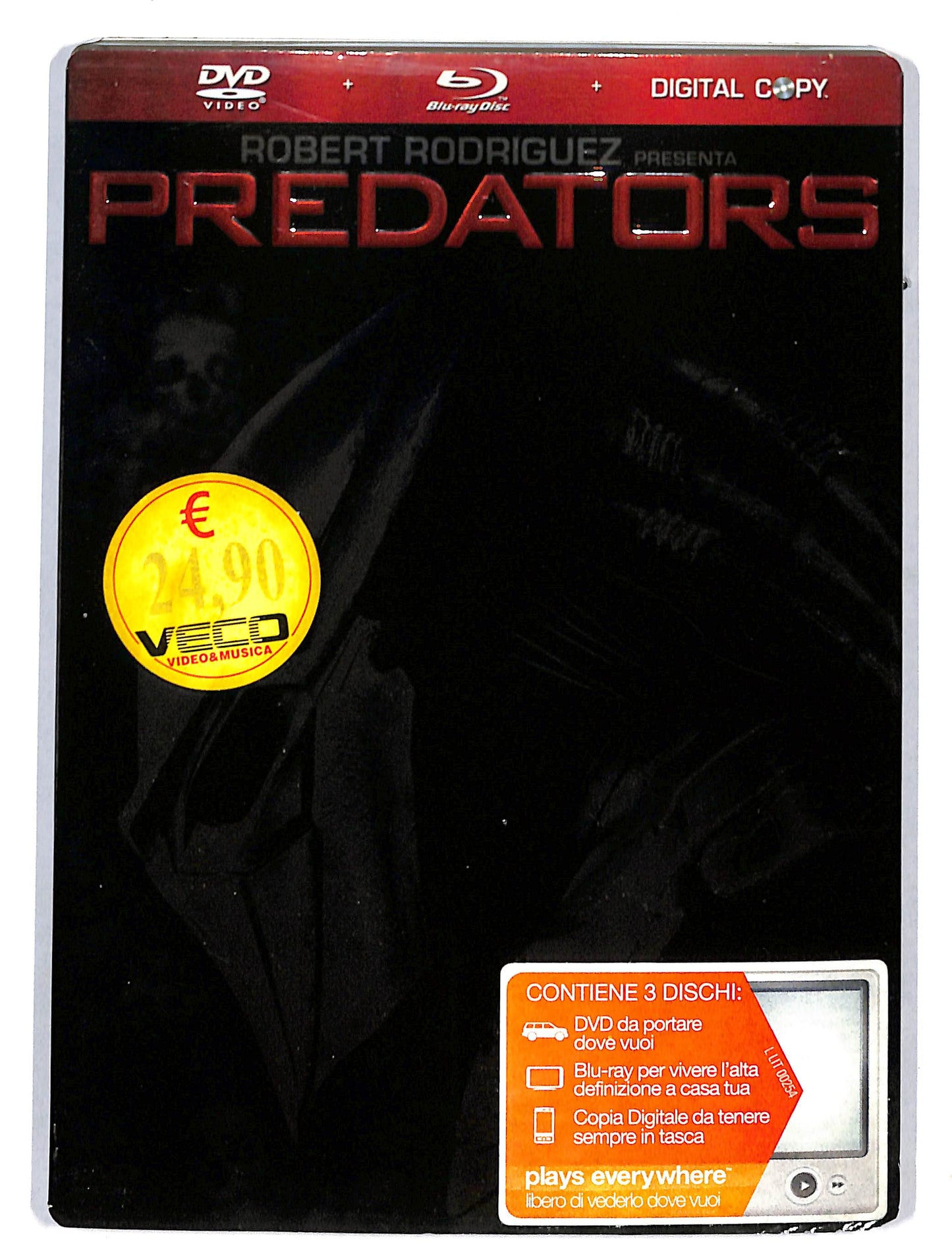 EBOND Predators +BLURAY Disc + Digital Copy DVD DB785954
