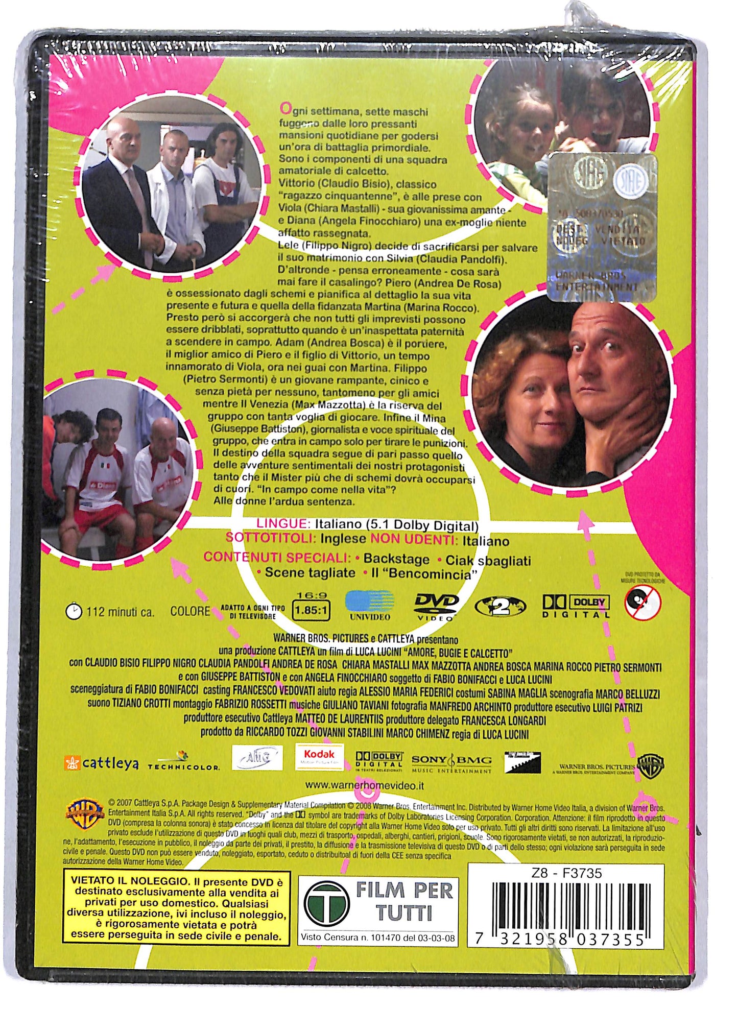 EBOND Amore, bugie e calcetto DVD DB785955