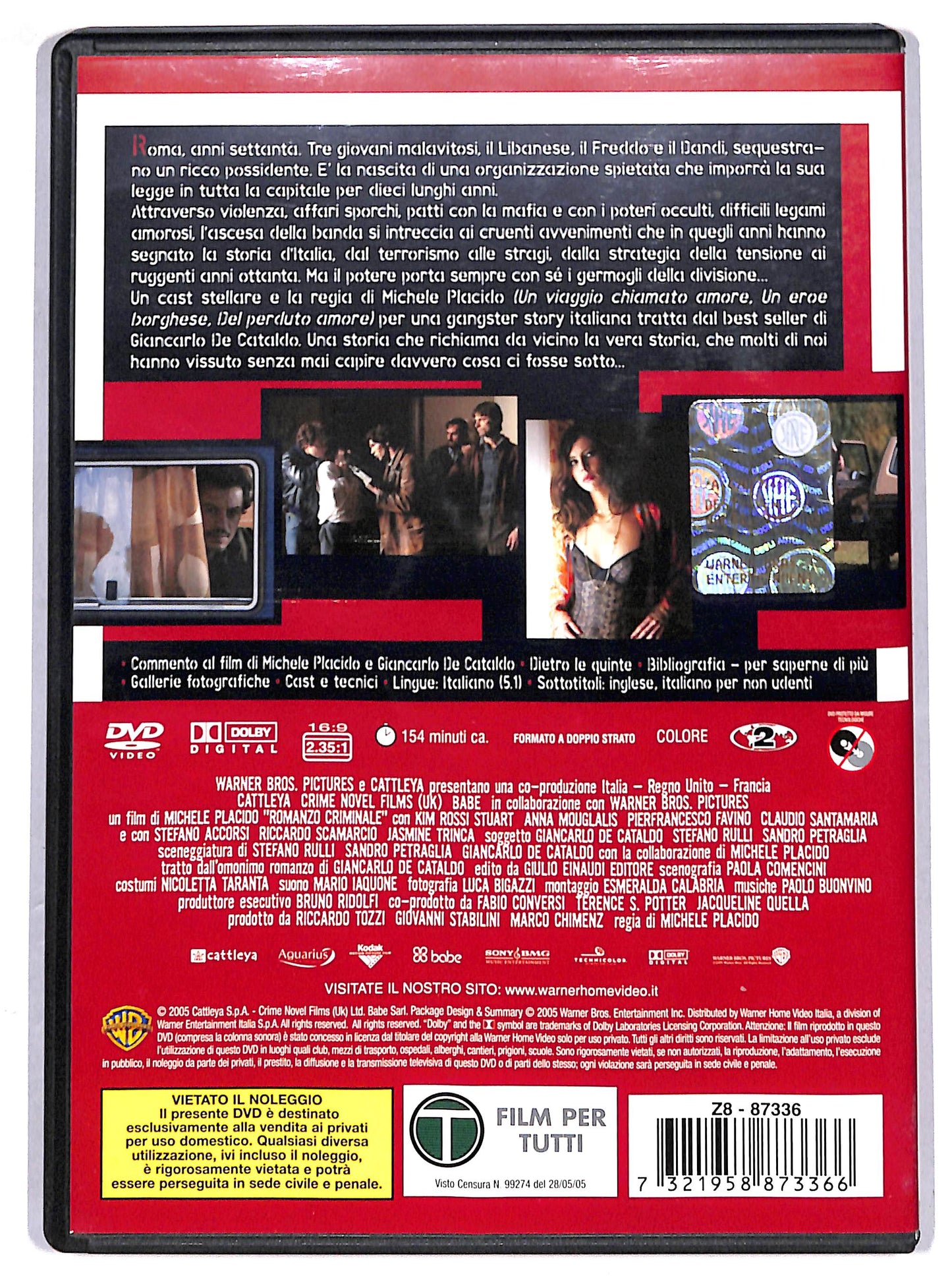 EBOND romanzo criminale DVD DB786108