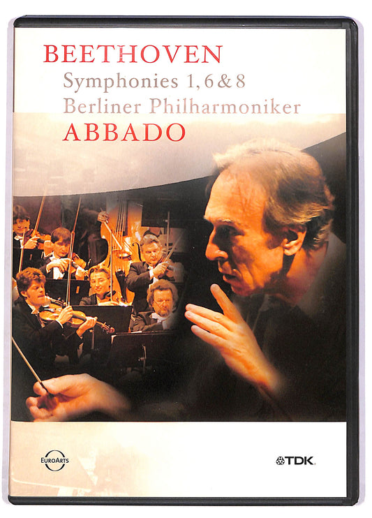 EBOND Beethoven Symphonies 1 6 & 8 Abbado DVD DB786154