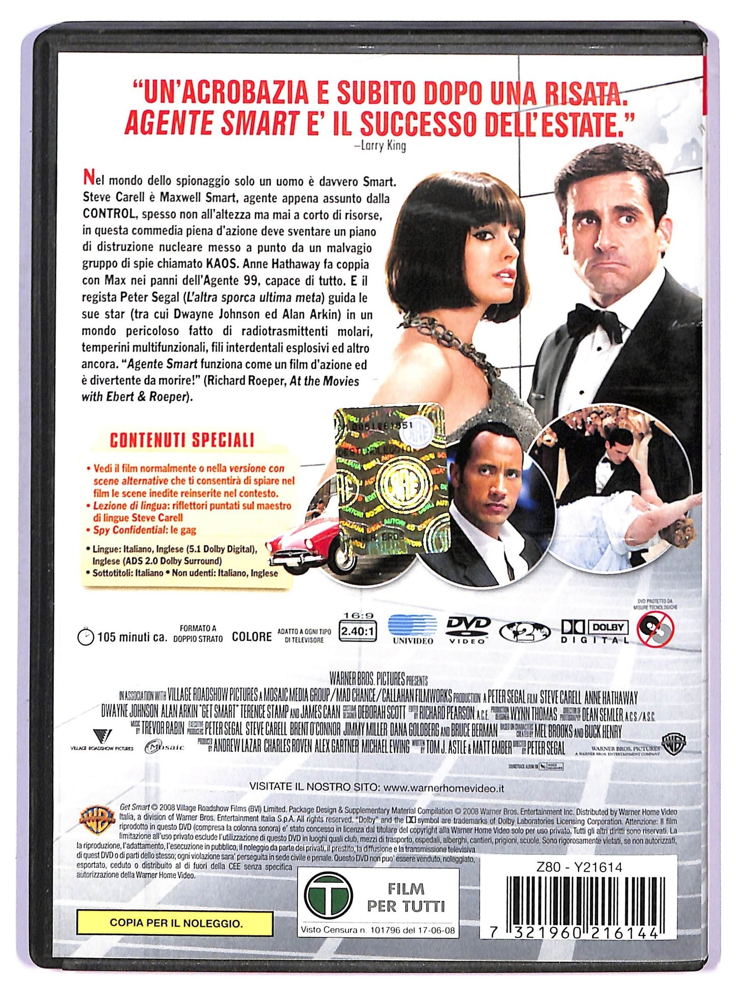 EBOND Agente Smart - Casino totale NOLEGGIO DVD DB786207