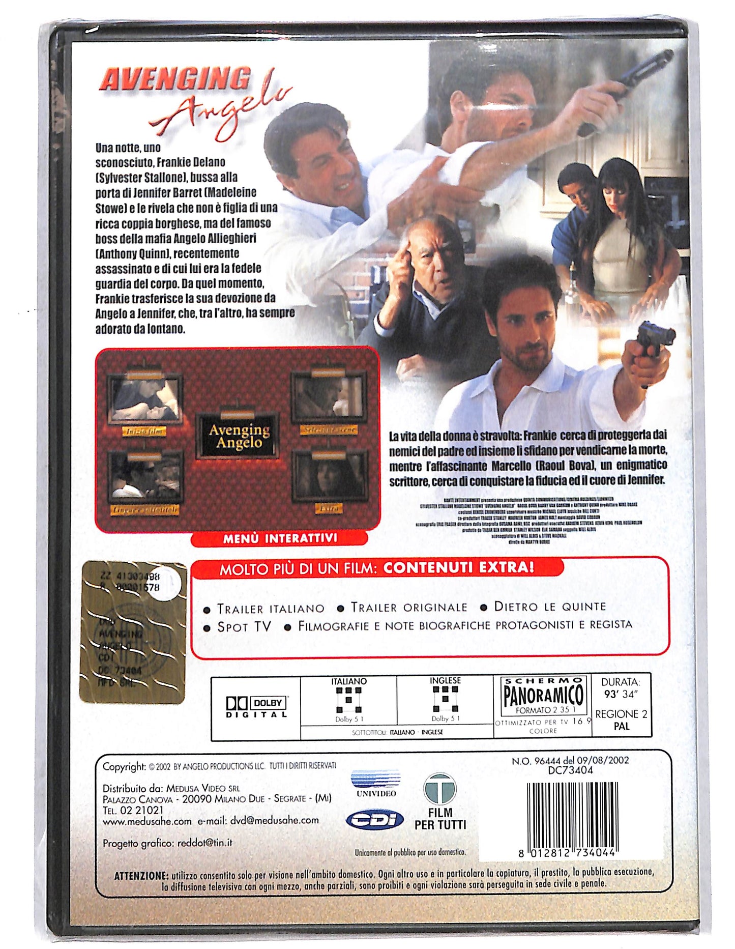 EBOND Avenging Angelo NOLEGGIO DVD DB786224