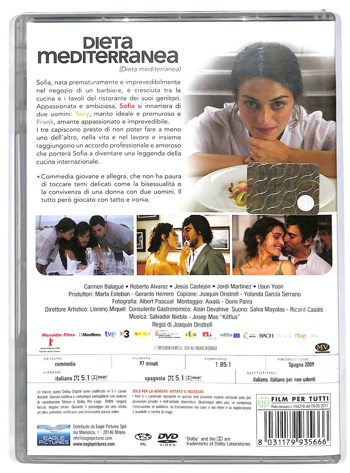EBOND Dieta Mediterranea NOLEGGIO DVD DB786257