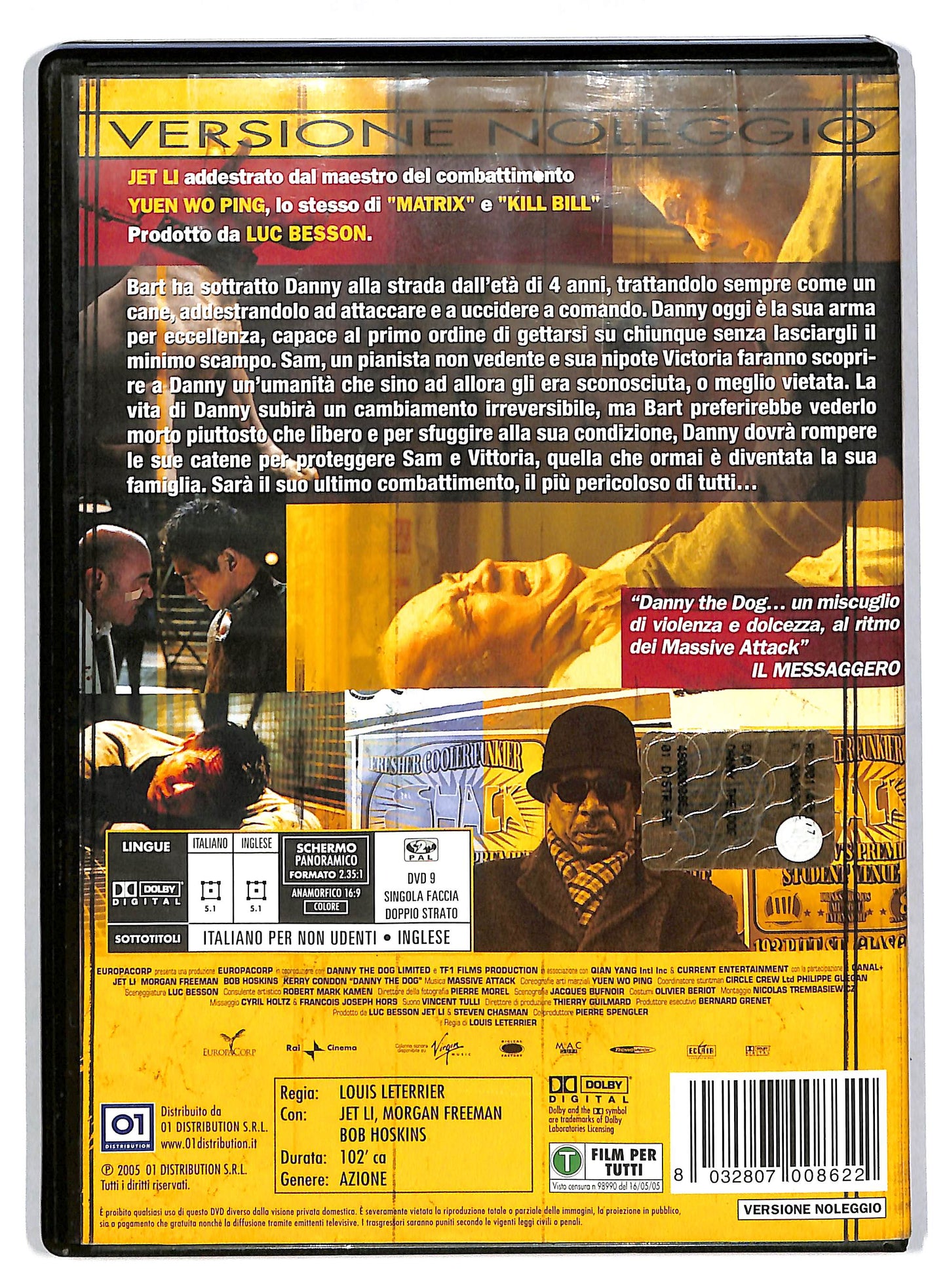 EBOND Danny the Dog Noleggio NOLEGGIO DVD DB786464