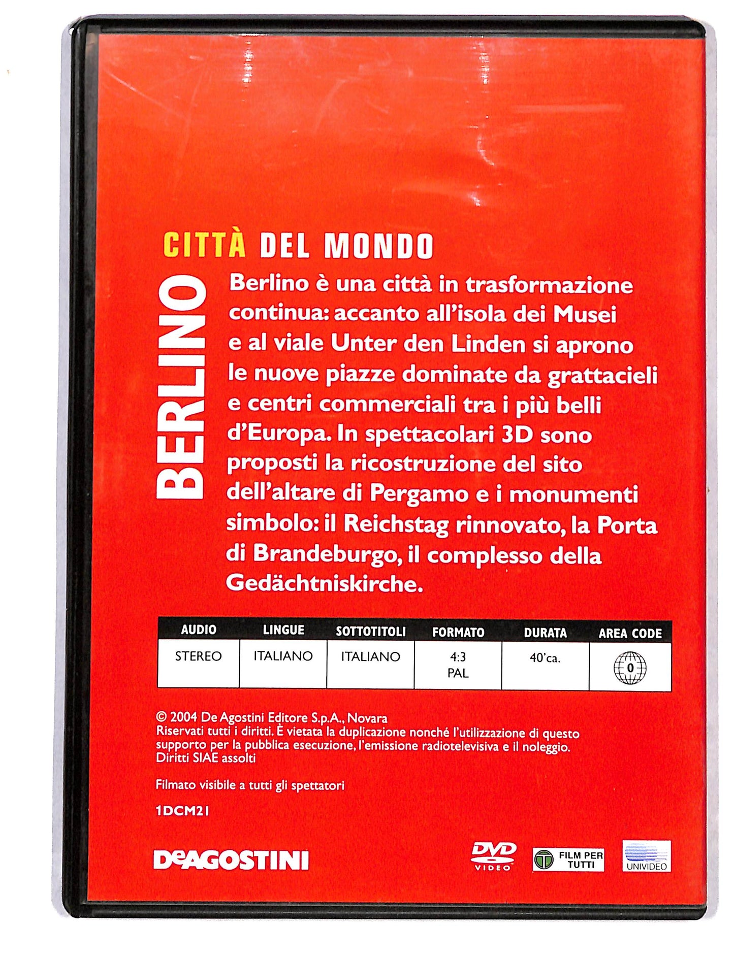 EBOND Citta del mondo Berlino EDITORIALE DVD DB786602