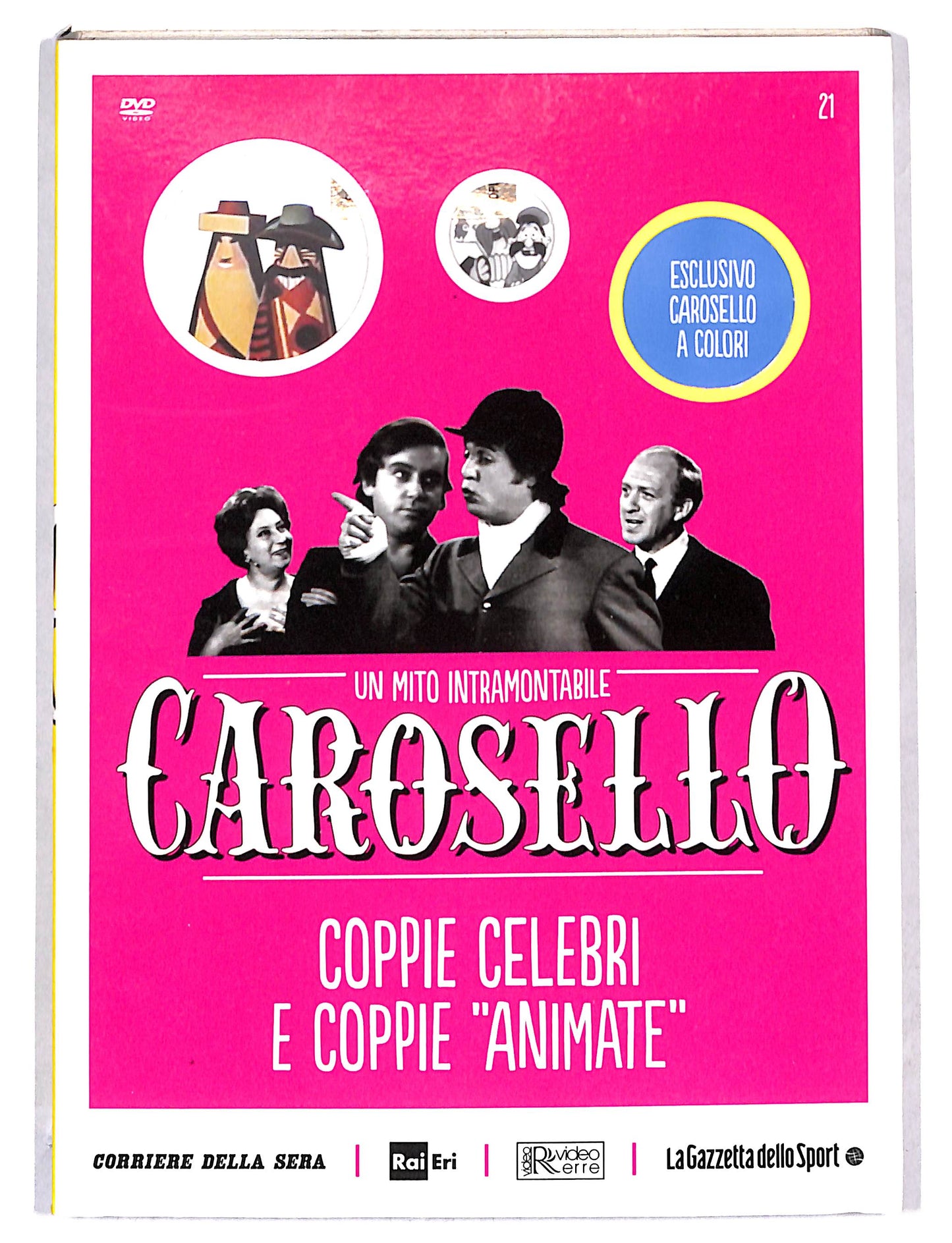 EBOND Carosello vol.21 Coppie celebri e coppie animate DVD DB786603