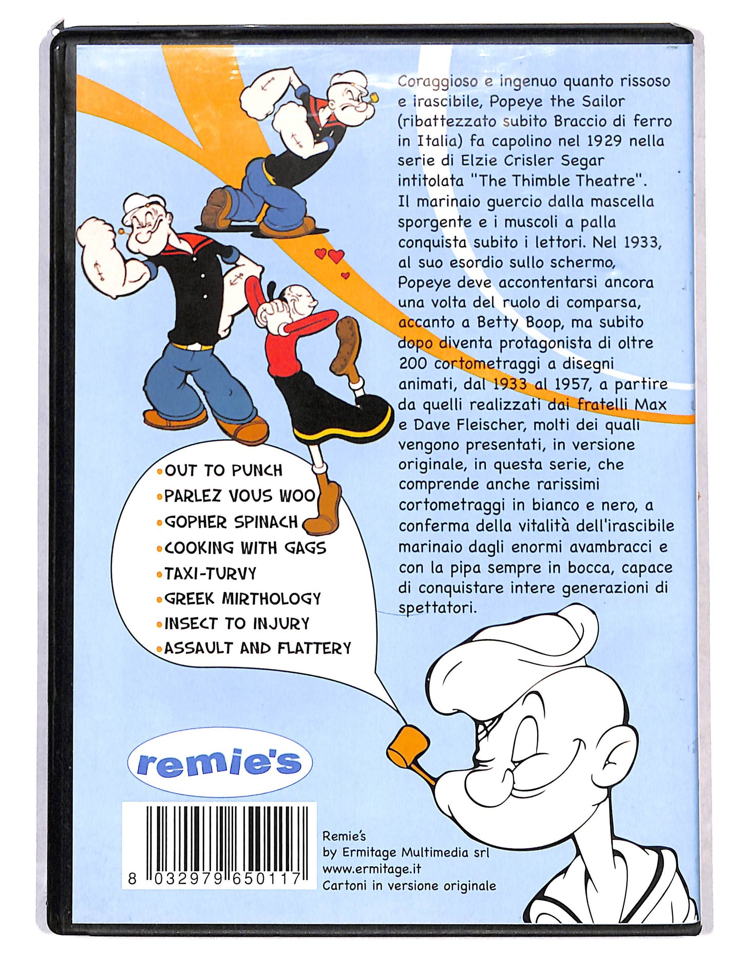 EBOND Popeye vol.1 DVD DB786607