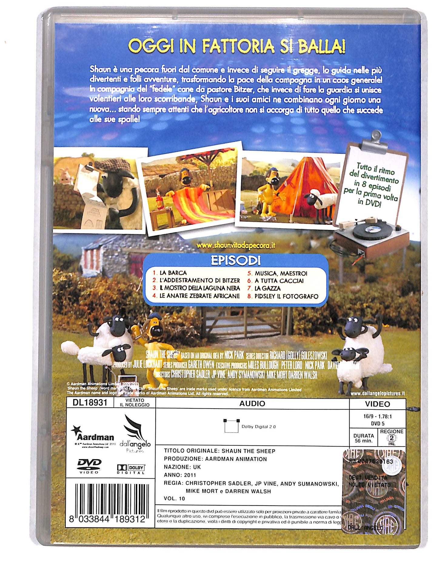 EBOND Shaun, vita da pecora musica maestro vol.10 DVD DB786617
