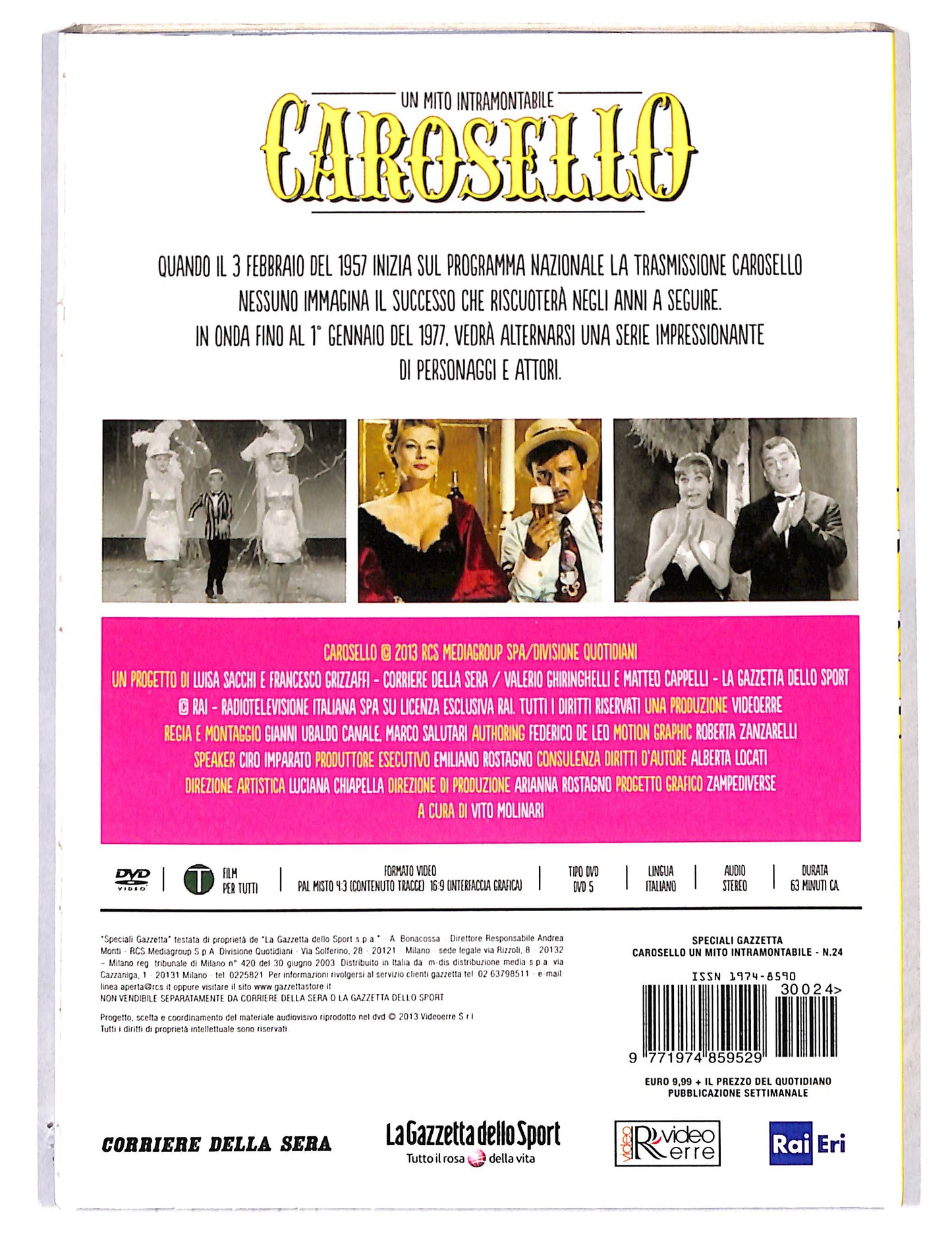 EBOND Carosello vol.24 Balletti e Soubrettes EDITORIALE DVD DB786619