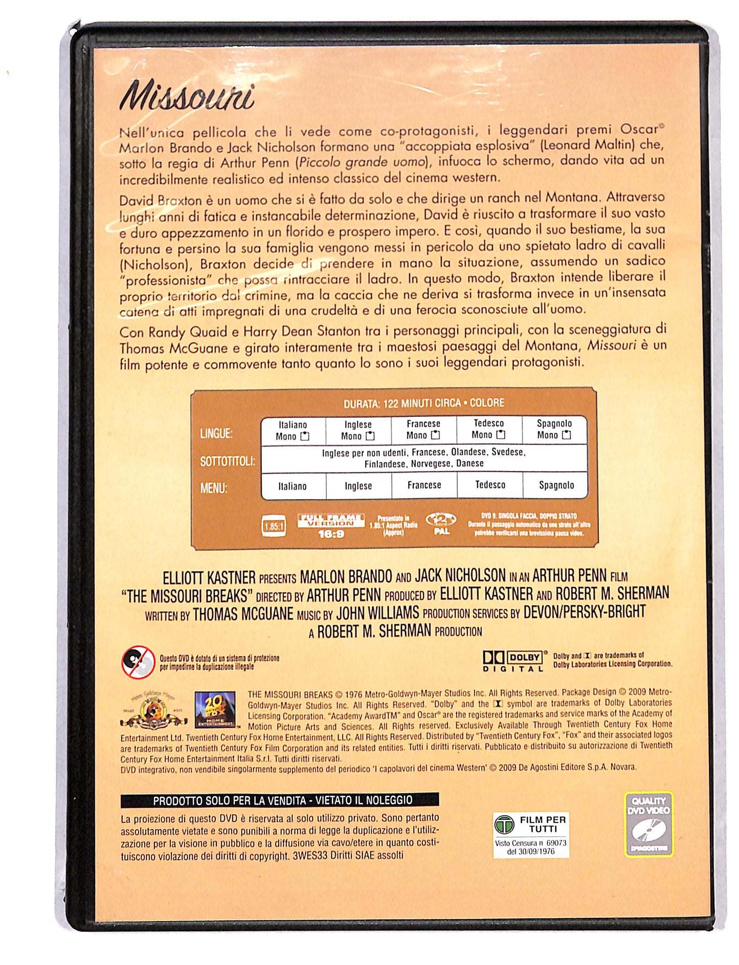 EBOND Missouri EDITORIALE DVD DB786634