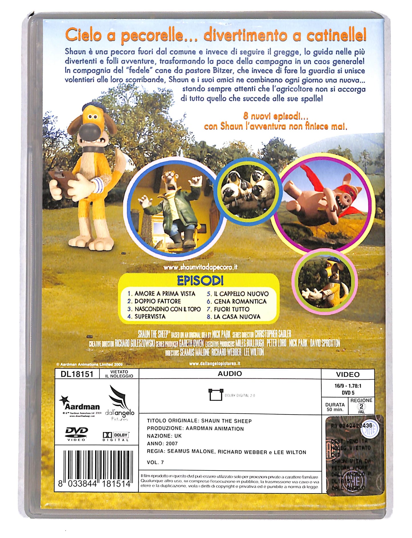 EBOND Shaun, vita da pecora amore a prima vista vol.7 DVD DB786655