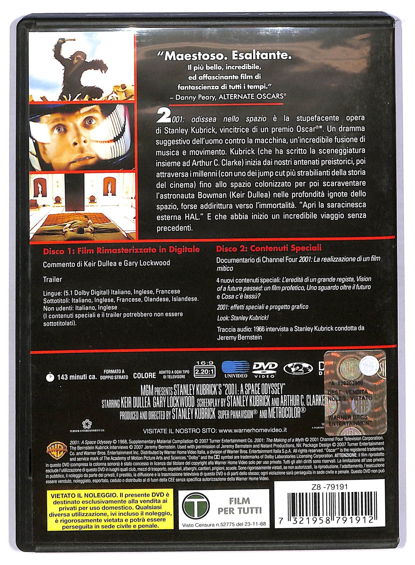 EBOND 2001 - odissea nello spazio DVD DB786816