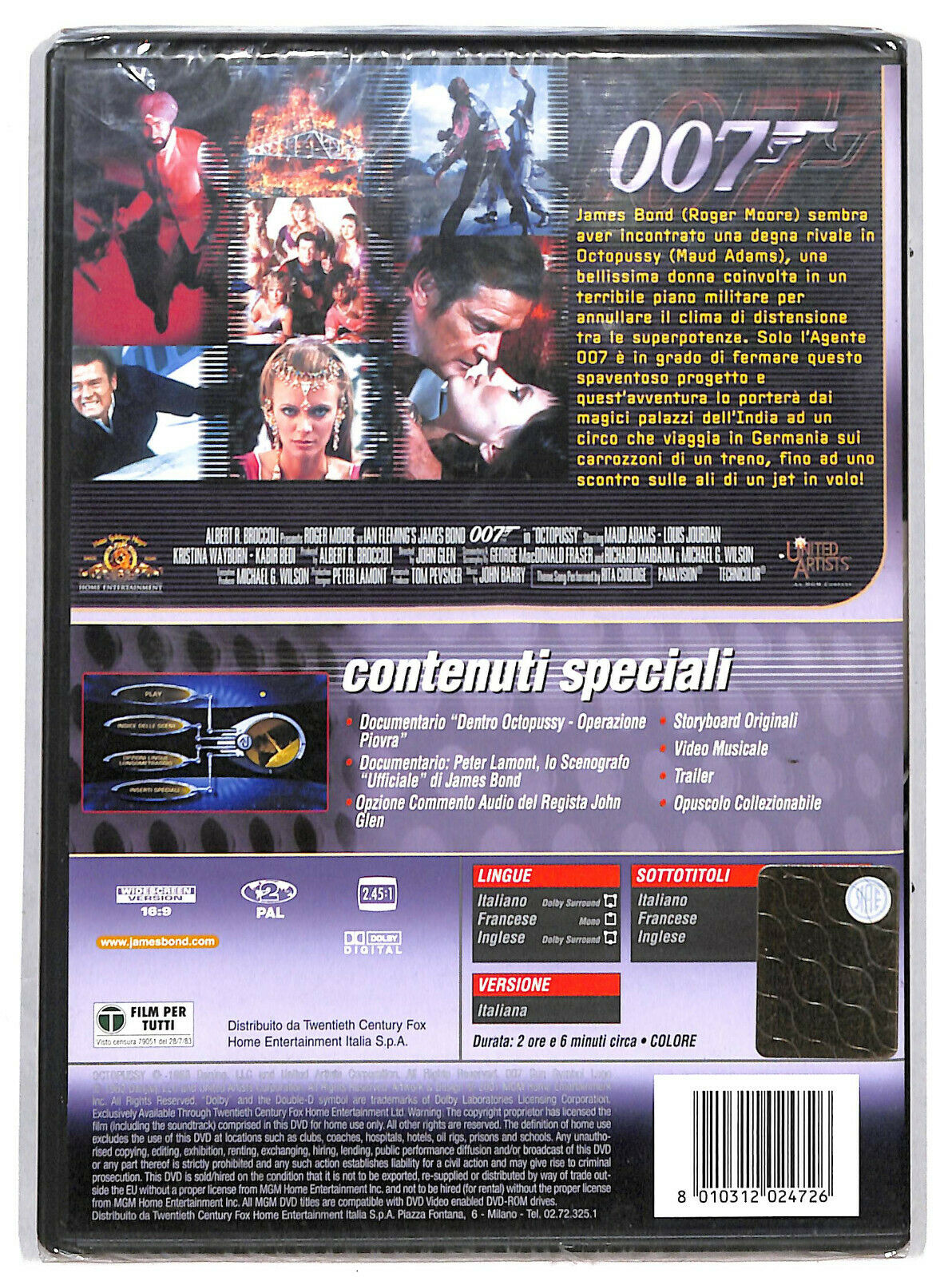 EBOND Octopussy - Operazione Piovra DVD DB786826
