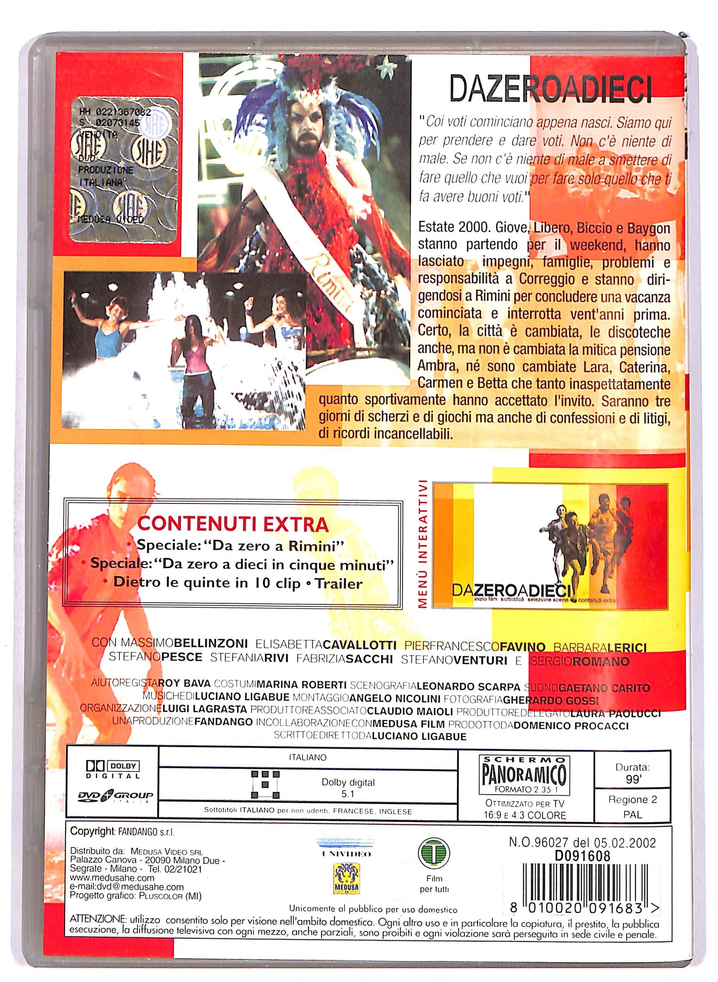 EBOND Da zero a Dieci DVD DB787127