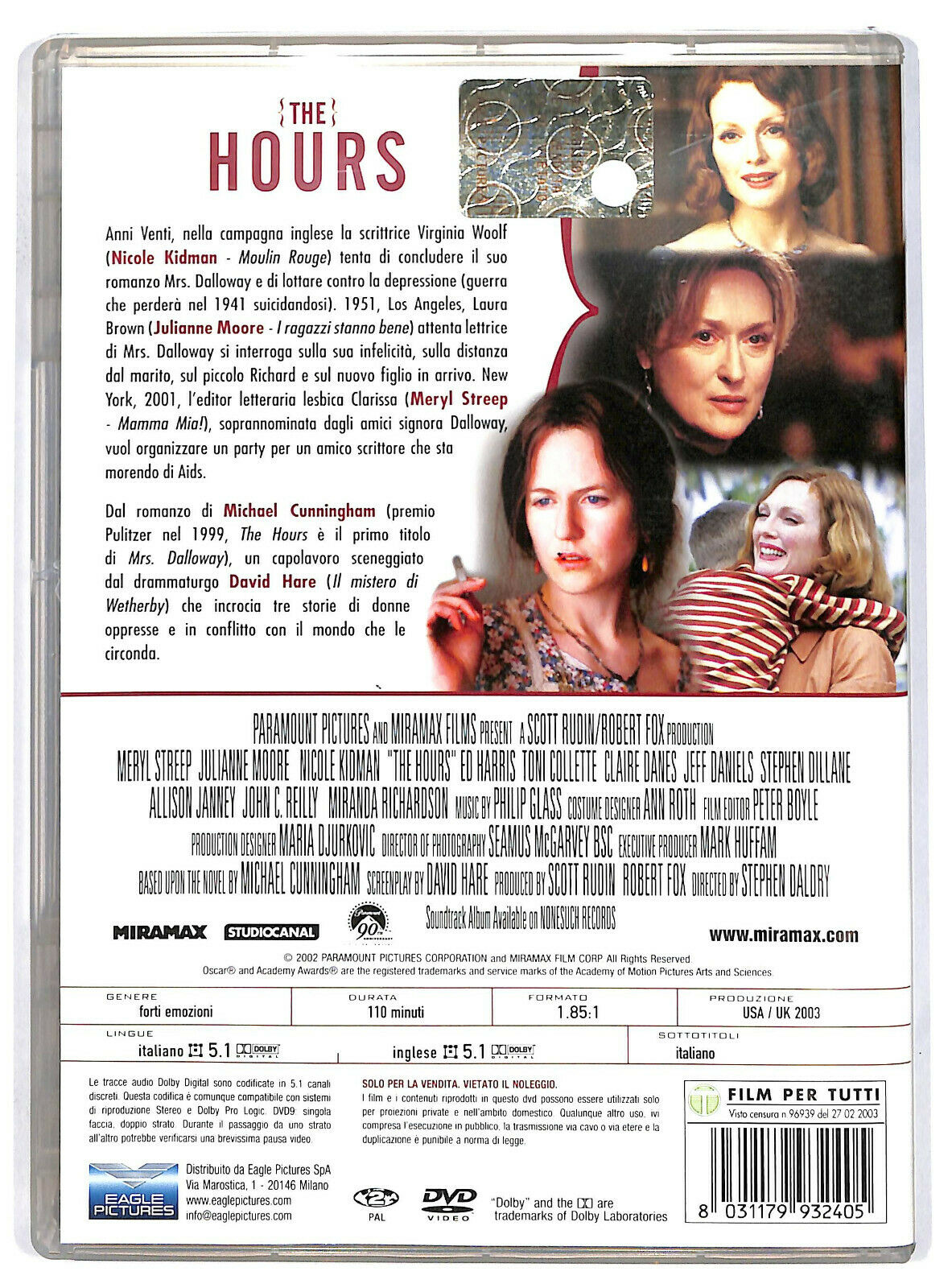 EBOND The Hours DVD DB787145