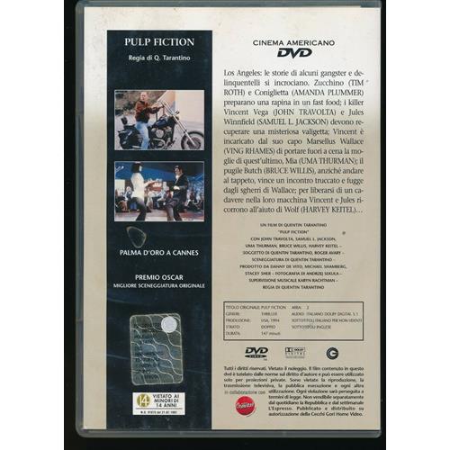 EBOND Pulp Fiction - Editoriale Repubblica Cinema Americano DVD DB787326