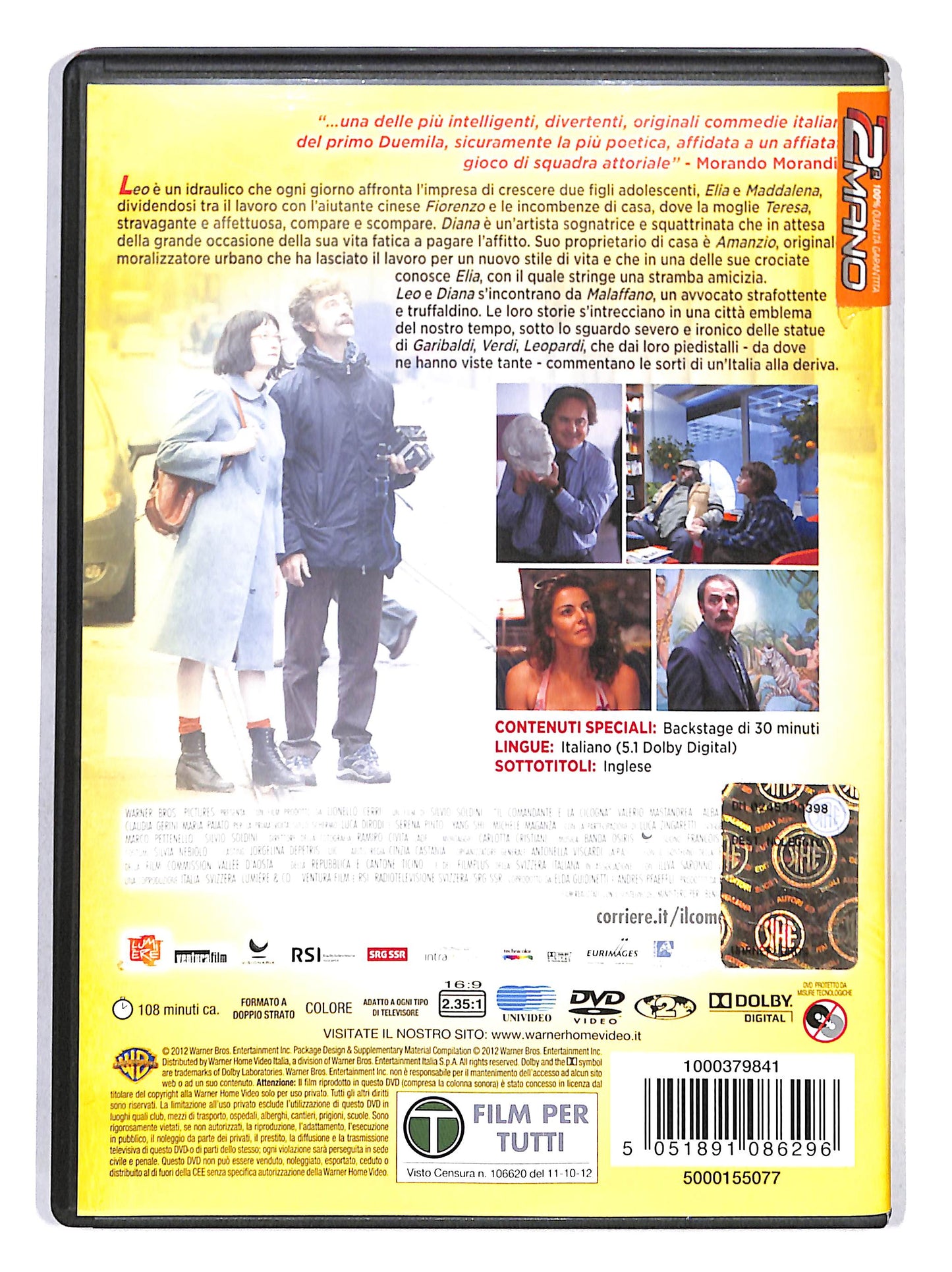 EBOND Il comandante e la cicogna NOLEGGIO DVD DB787626