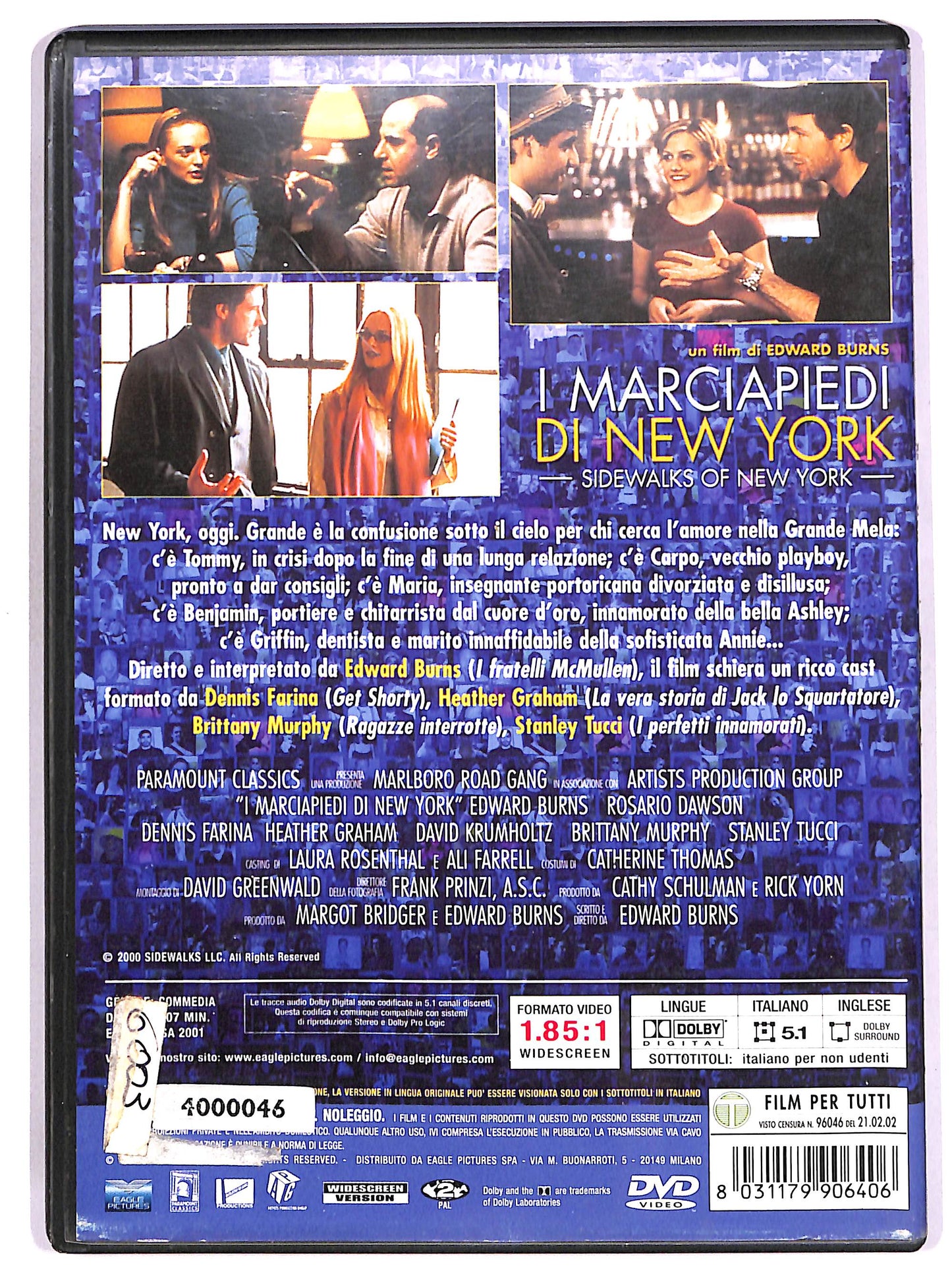 EBOND I marciapiedi di New York NOLEGGIO DVD DB787632
