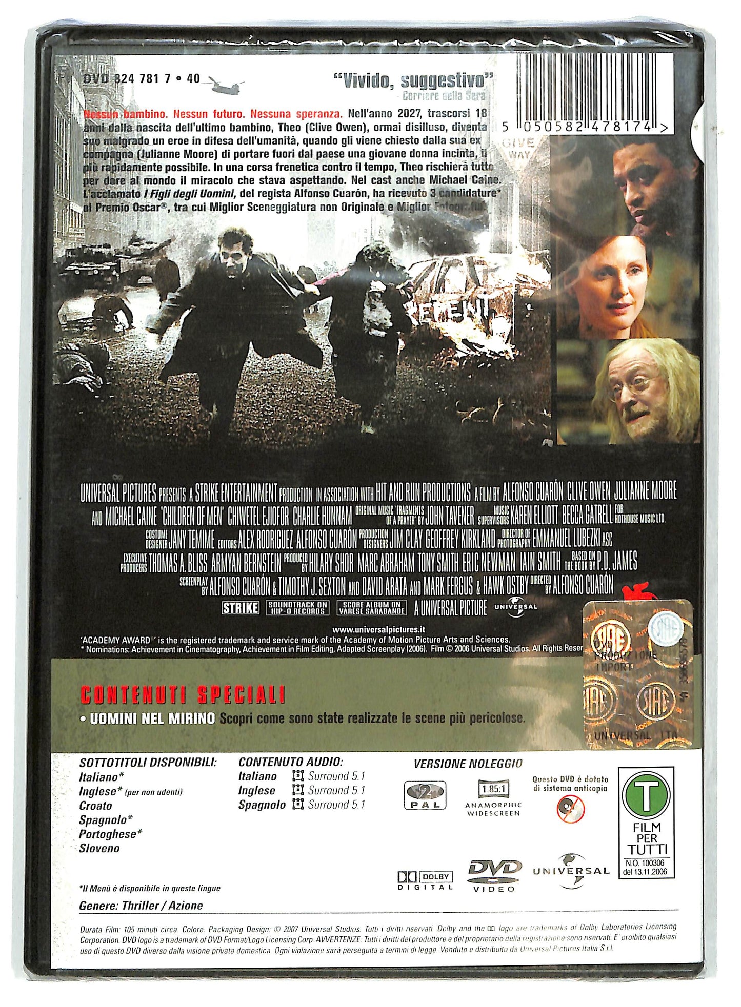 EBOND I Figli Degli Uomini  Ex Noleggio NOLEGGIO DVD DB787635
