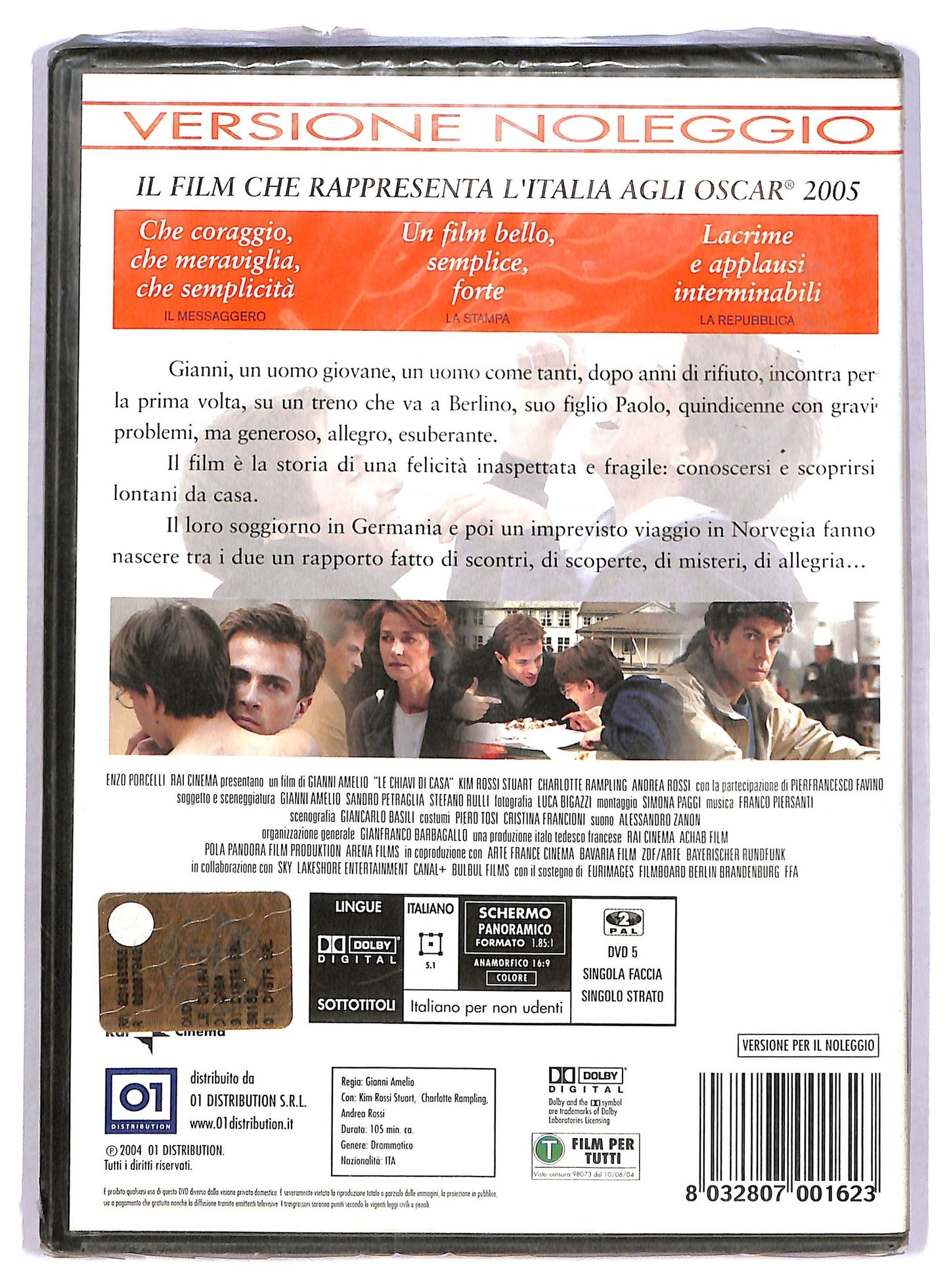 EBOND Le chiavi di casa NOLEGGIO DVD DB787649