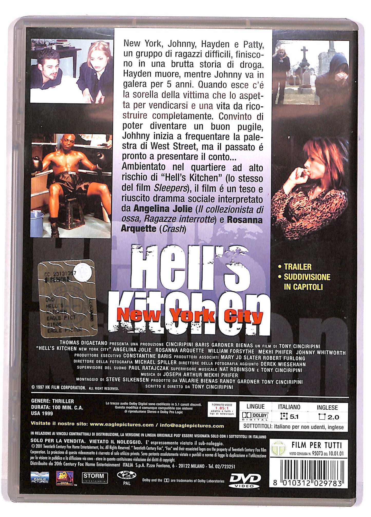 EBOND Hell's kitchen - Le strade dell'inferno NOLEGGIO DVD DB787836