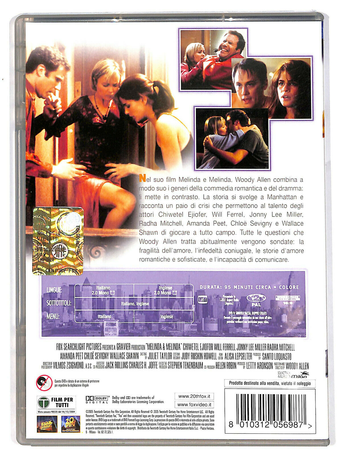 EBOND Melinda e Melinda NOLEGGIO DVD DB787849