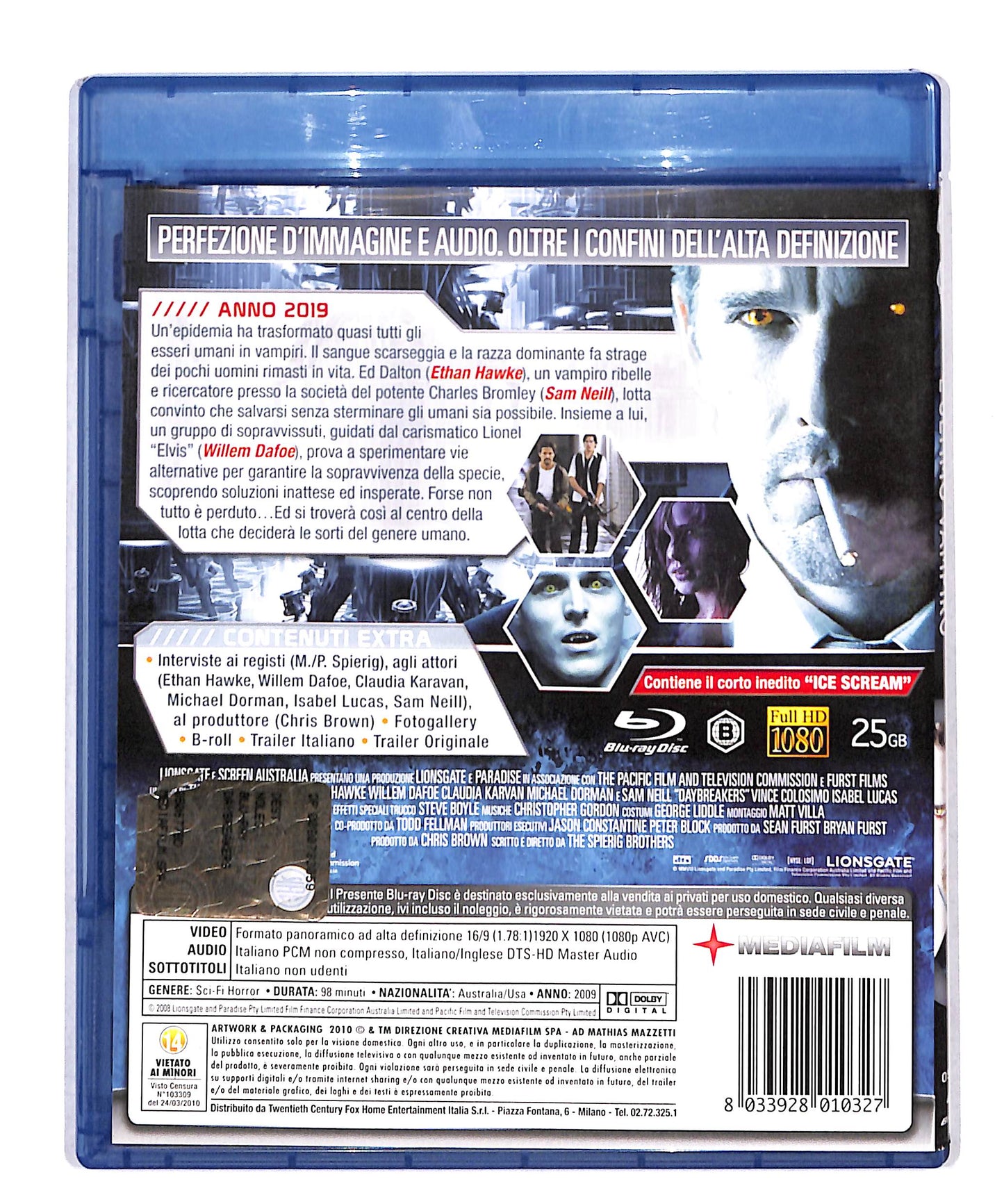 EBOND Daybreakers - L'ultimo vampiro BLURAY DB787906