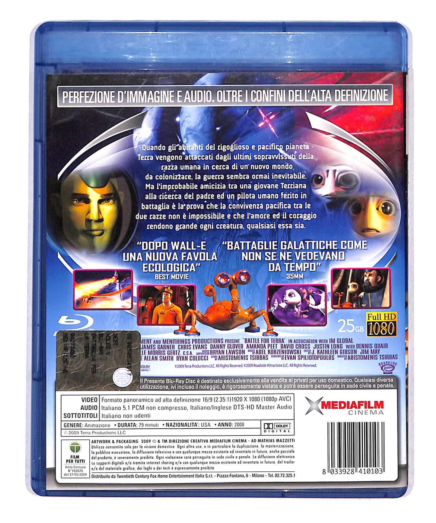 EBOND Battaglia per la Terra BLURAY DB787920