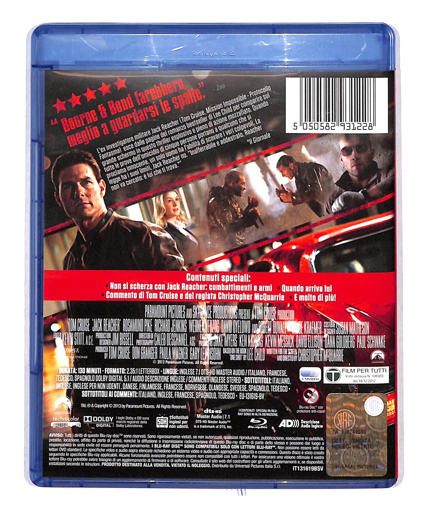EBOND Jack Reacher BLURAY DB787936