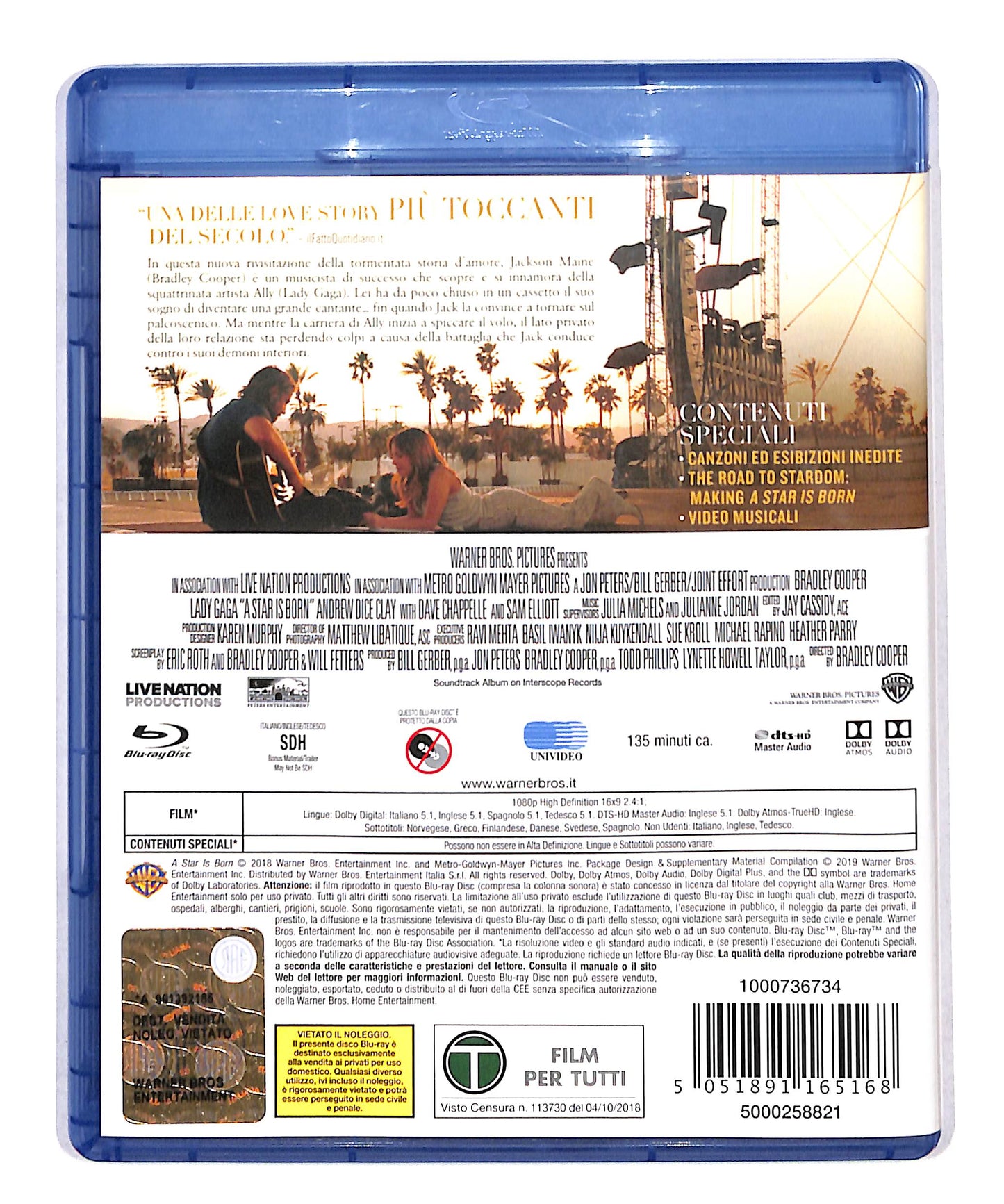 EBOND A Star is born BLURAY DB787938