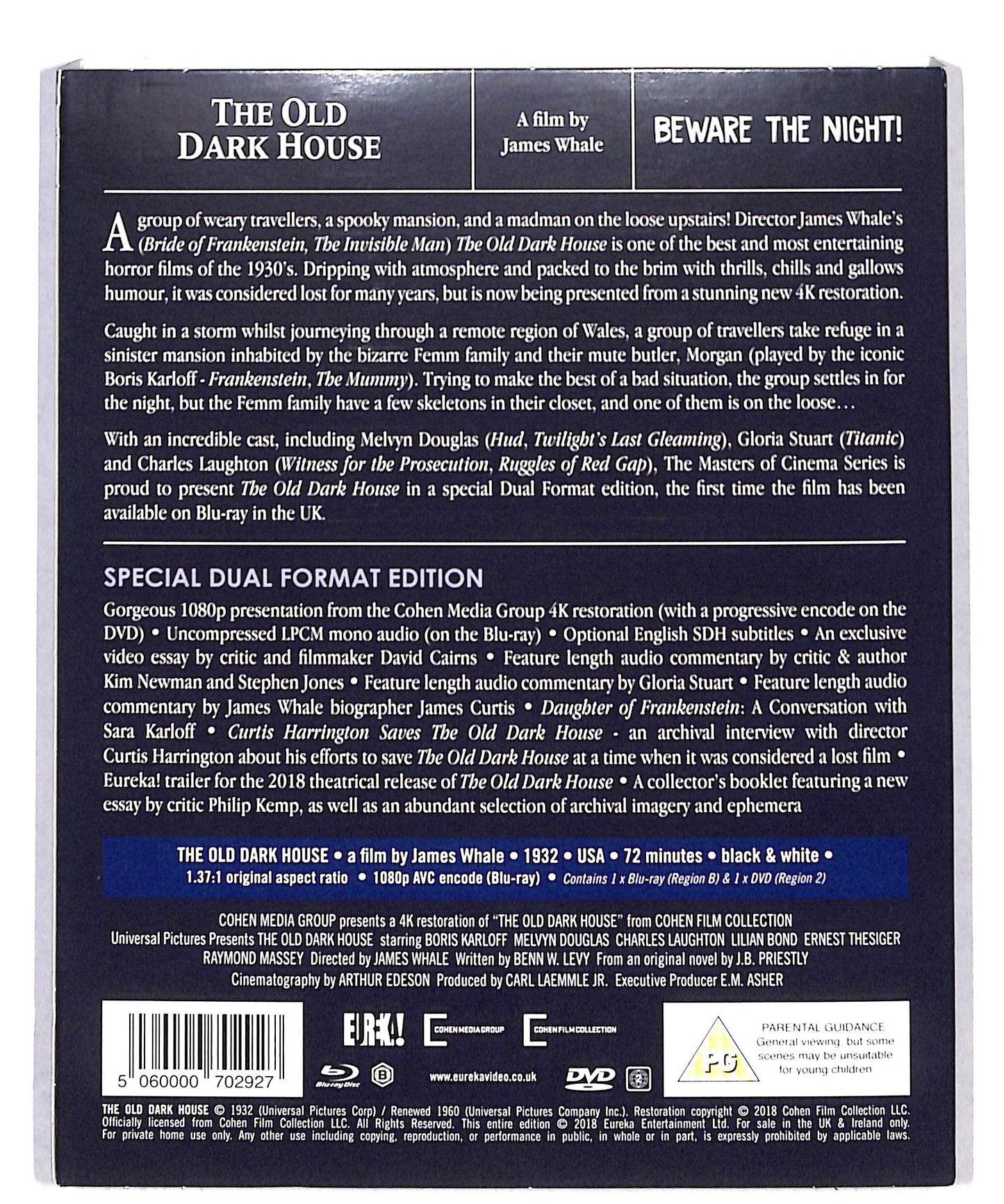 EBOND The Old Dark House + DVD BLURAY DB787940