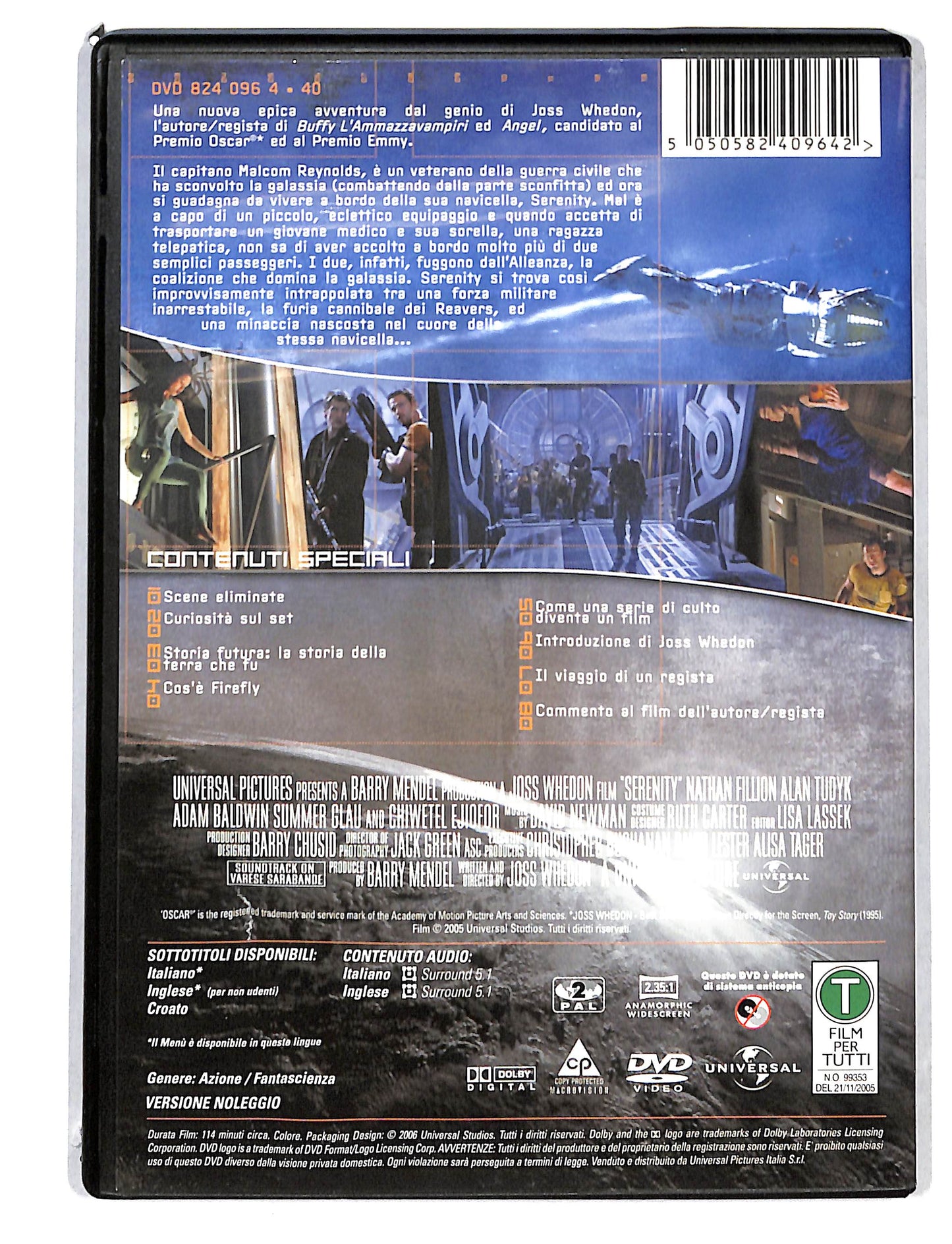 EBOND Serenity Noleggio DVD DB788121