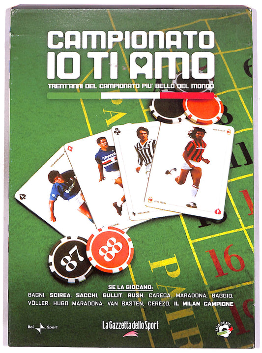 EBOND Campionato io ti amo Vol.10 - 1987-1988 SLIPCASE EDITORIALE DVD DB788302