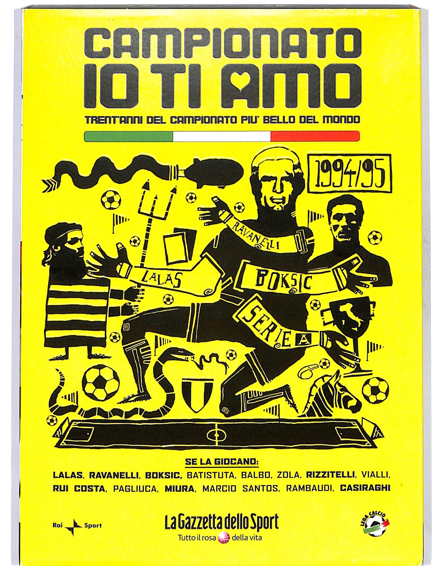 EBOND Campionato io ti amo vol.17 1994 - 1995 slipcase EDITORIALE DVD DB788309