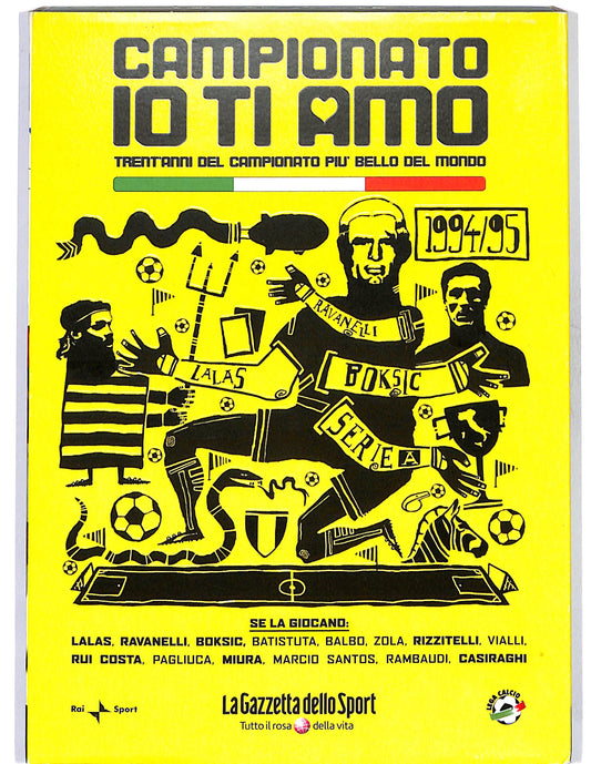 EBOND Campionato io ti amo vol.17 1994 - 1995 slipcase EDITORIALE DVD DB788309