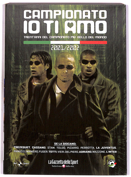 EBOND Campionato io ti amo Vol.24 - 2001-2002 SLIPCASE EDITORIALE DVD DB788317