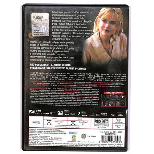 EBOND Dogville Con Nicole Kidman Ex Noleggio DVD DB788655