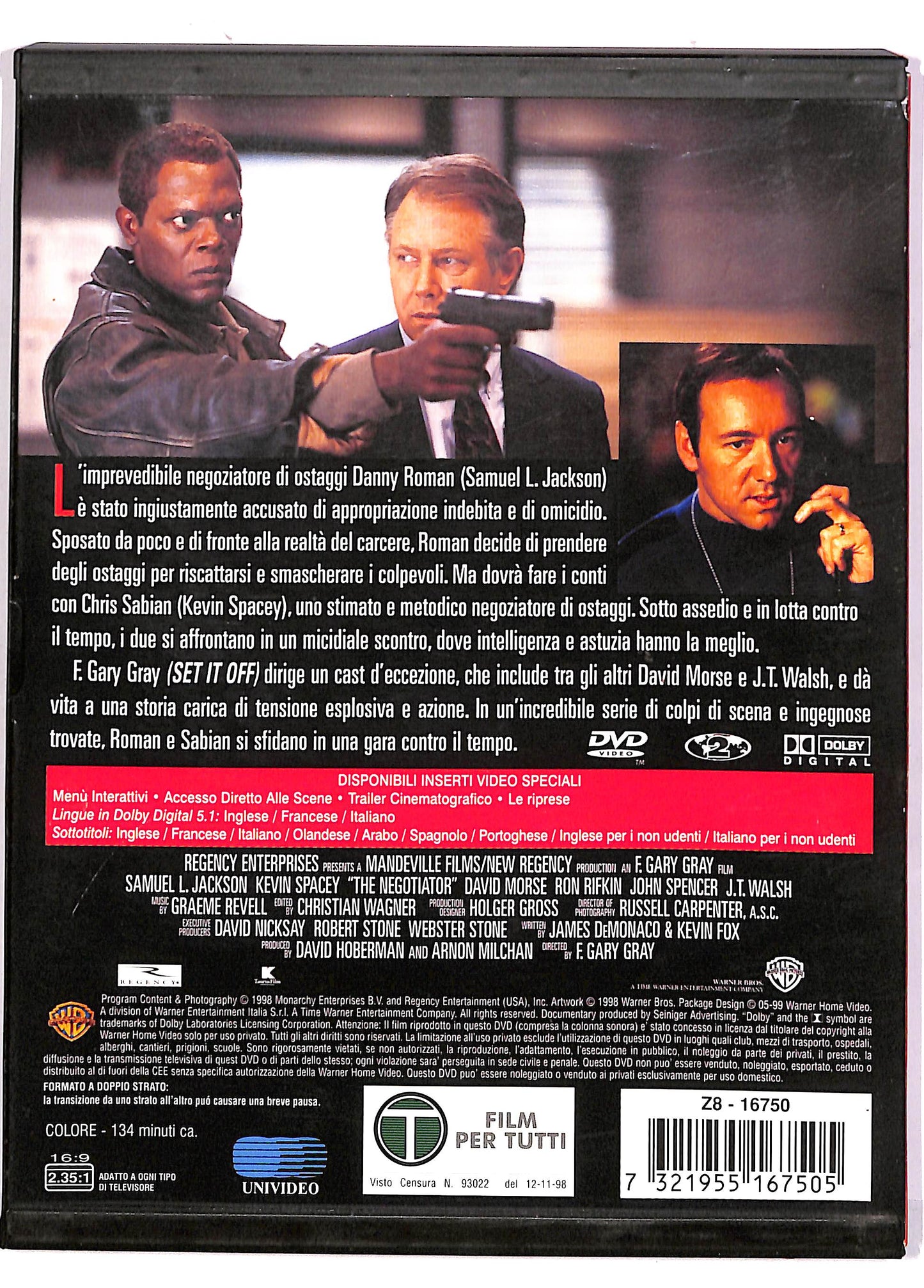 EBOND Il Negoziatore DVD DB788832
