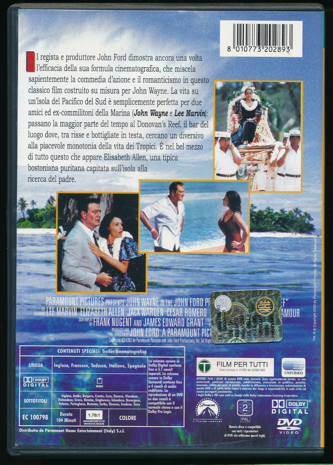 EBOND I Tre Della Croce Del Sud DVD DB788842