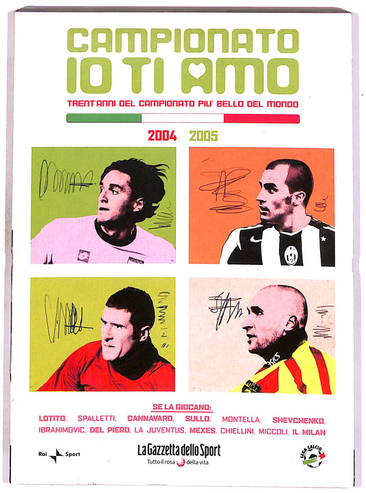 EBOND Campionato io ti amo Vol.27 - 2004-2005 SLIPCASE EDITORIALE DVD DB788858