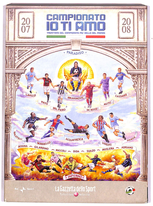 EBOND Campionato io ti amo Vol.30 - 2007-2008 SLIPCASE EDITORIALE DVD DB788859