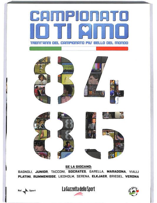 EBOND Campionato io ti amo vol.7 1984 - 1985 slipcase EDITORIALE DVD DB788863