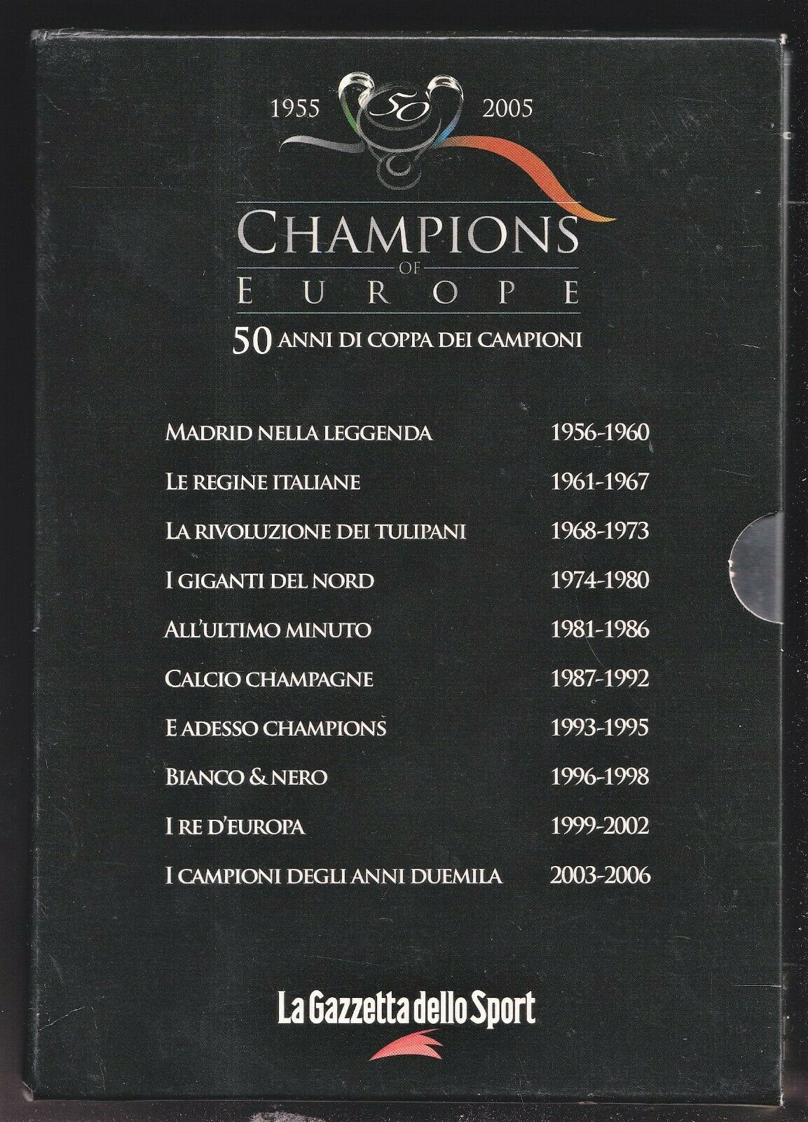 EBOND 1955-2005: Champions Of Europe. 50 Anni Di Coppa Dei Campioni DVD DB789403