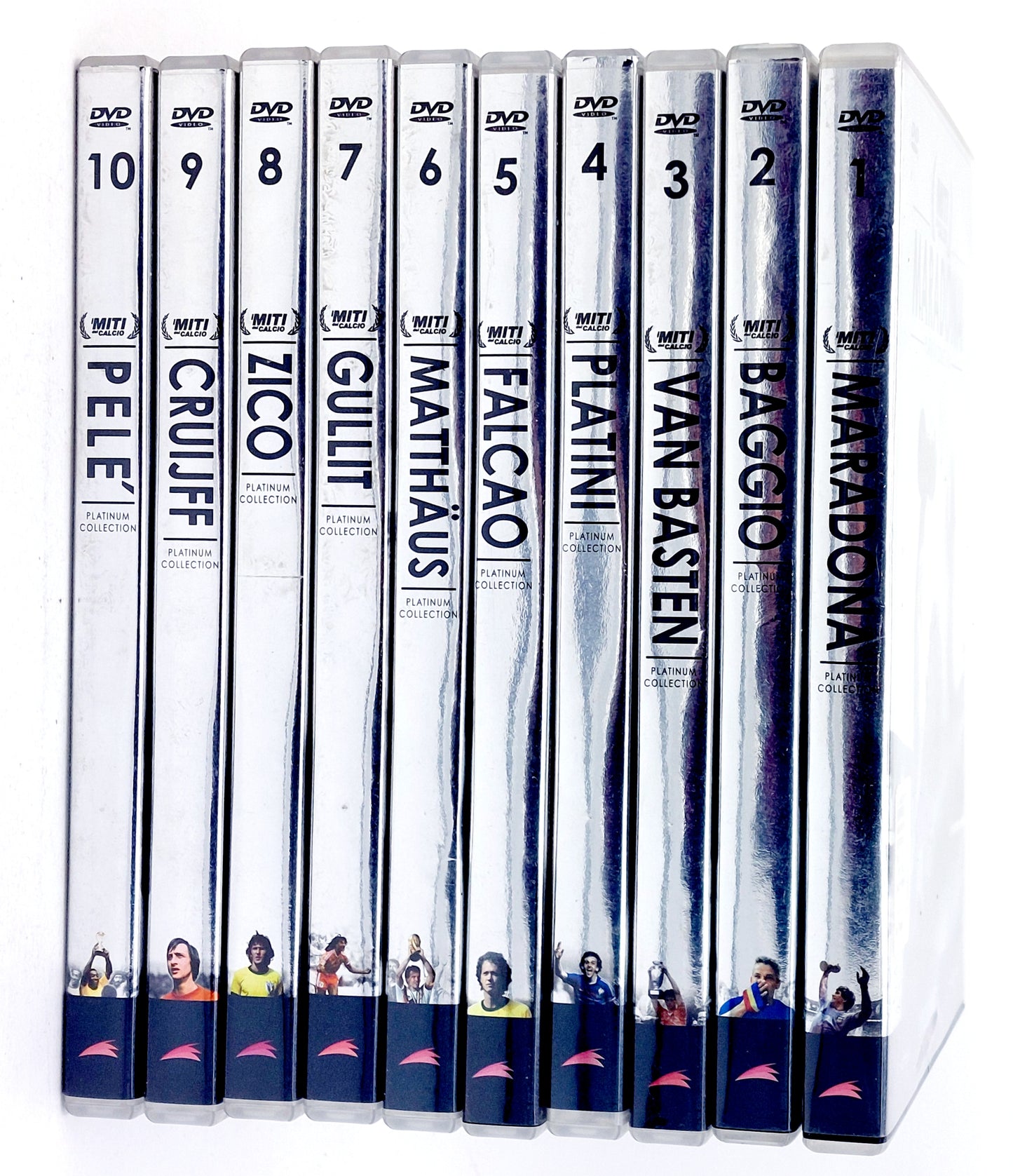 EBOND I Miti Del Calcio Platinum Collection cofanetto EDITORIALE DVD DB789404
