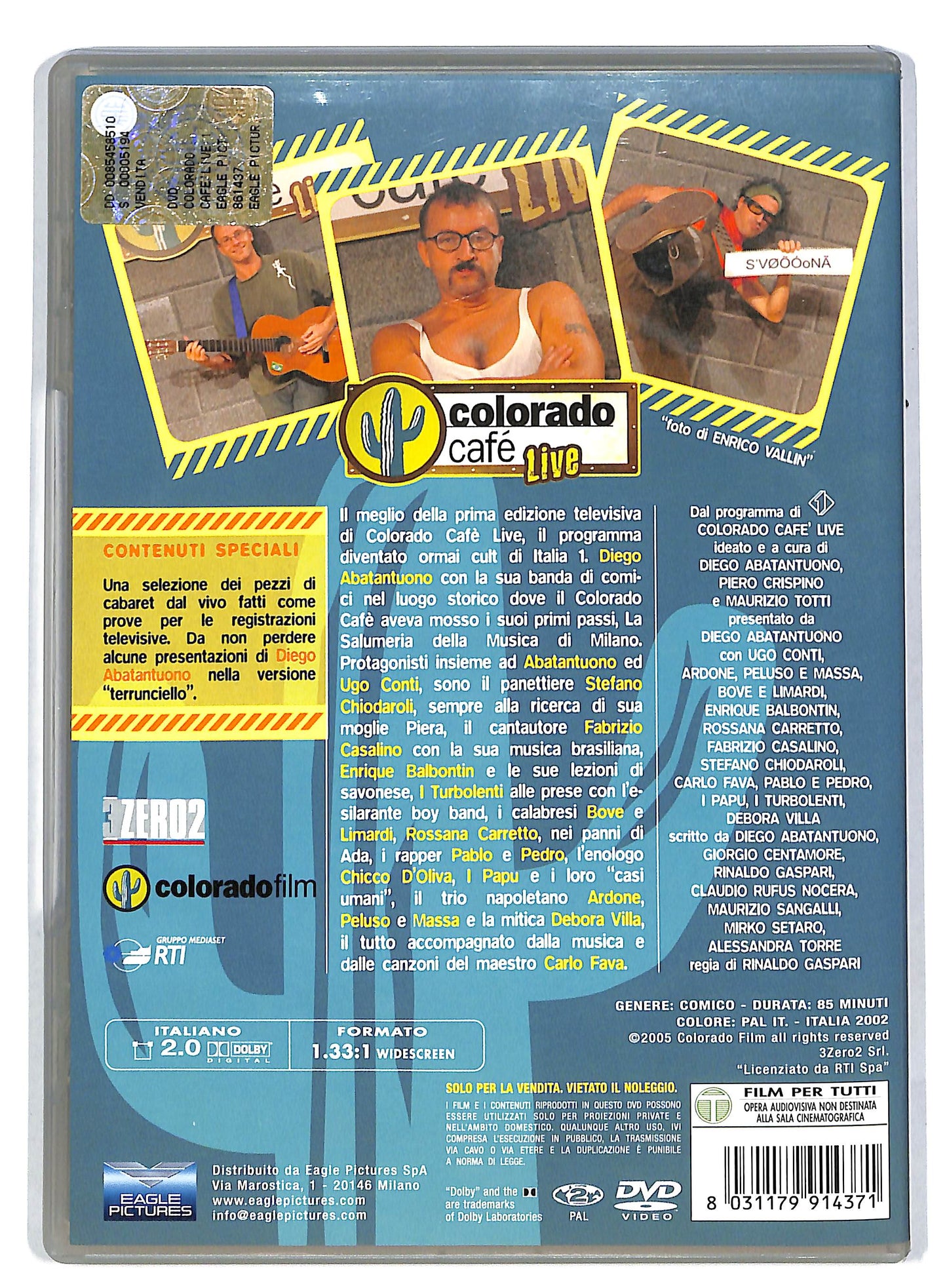 EBOND Colorado Cafe Live DVD DB789412