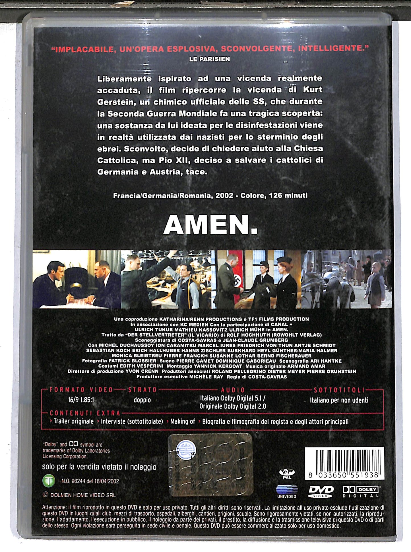 EBOND amen DVD DB789631