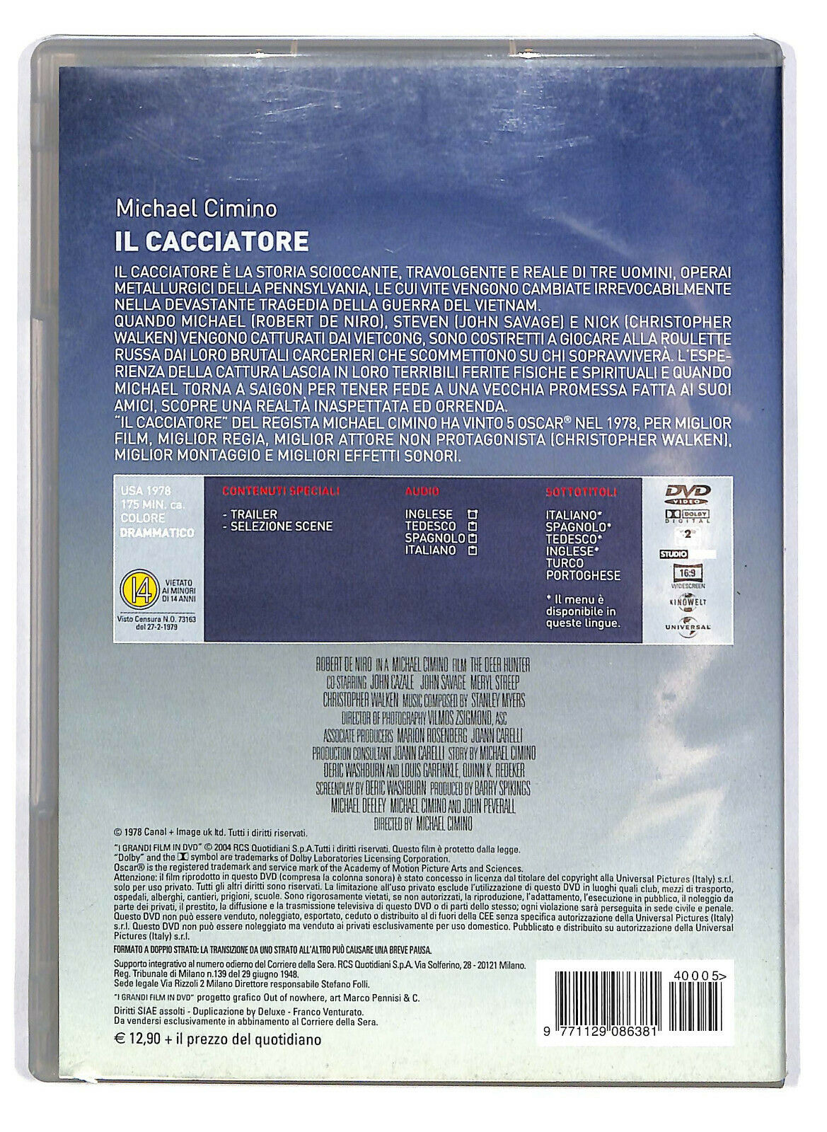 EBOND Il Cacciatore  Editoriale DVD DB789856