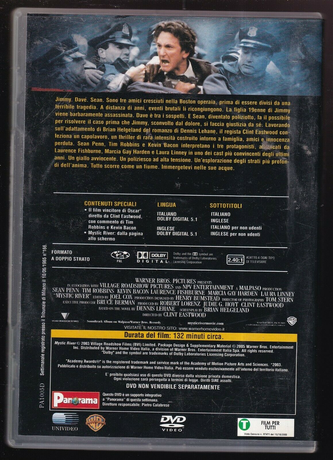 EBOND Mystic River Editoriale Panorama DVD DB790139